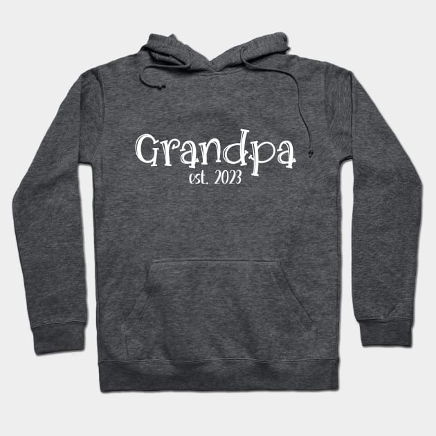 Grandpa Est. 2023 Hoodie by KayBee Gift Shop